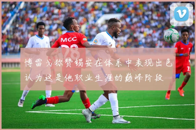 博雷戈称赞锡安在体系中表现出色认为这是他职业生涯的巅峰阶段